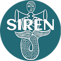 Siren Calling Logo with Mermaid